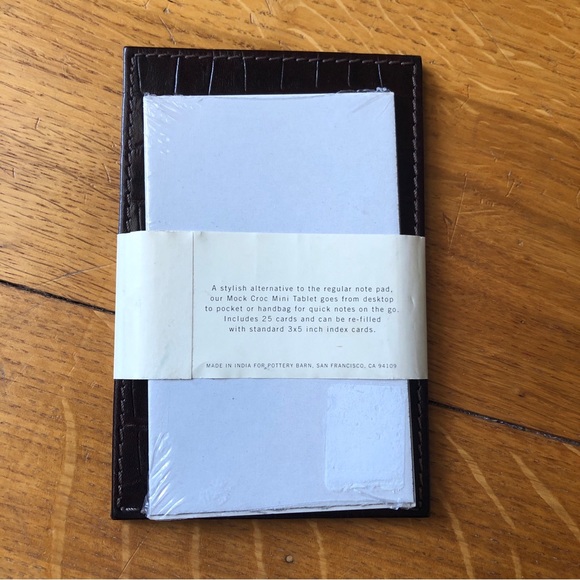 Note/Card Holder - Espresso Brown - Picture 7 of 8